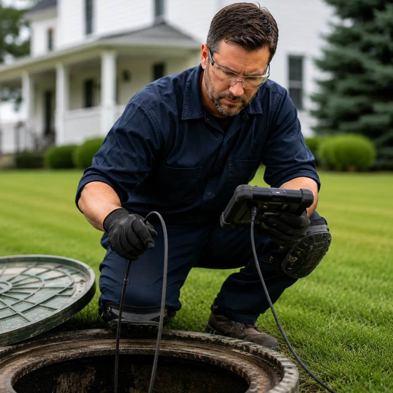 professional septic system inspection in Durham Region